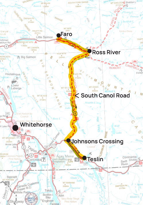 Yukon Quest Map