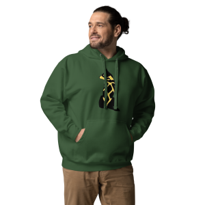 Sitting Dog Pullover Hoodie