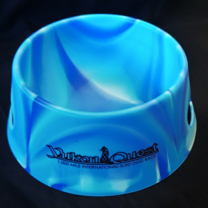 Silicone Dog Bowl 1L - Arctic Sky
