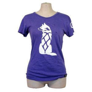 Yukon Built Sitting Dog Ladies T-Shirt