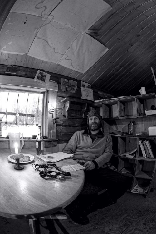Forty mile HQ, complete with map on ceiling and cookies on table. Sebastian Jones presiding. (It was his birthday too.)